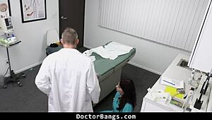 Doctor Breaks In Teen 18+ with Hard Cock Banging at Clinic