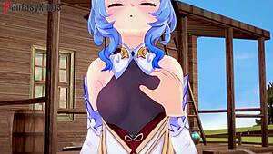 ganyu gets creampied in genshin impact 😍