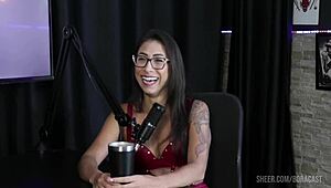 compilados da luciana picchi no bora cast com bruna carlos e matheus caetano - parte 2 watch on sheer red