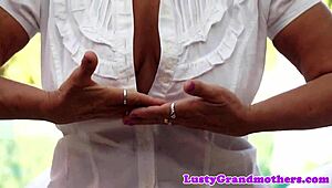 I Can't Get Enough of My Busty Granny Getting Screwed Hard