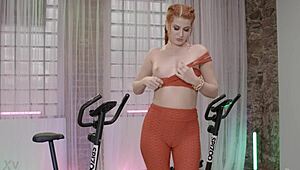 Gia Tvoricceli Gets Rough Creampie Post-Workout