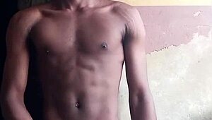 Black African Dick Comp Masturbates To Orgasm
