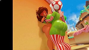 Intense Wyerframez Futanari Game Compilation