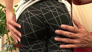 Misaki Tanemura's Seductive Asian Blowjob Leads to Intense Hardcore Creampie Action