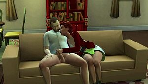 Group fucking wife in 3 some and 4 some, no daughter involved.