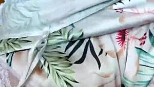 Yo, this 18yo skinny blonde rides me hard after morning blowjob! Pajama POV is wild! 😜