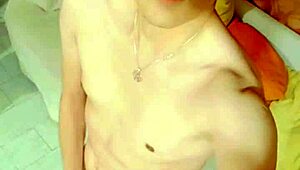 masturbating with my new hat, feels so good on my skinny cock