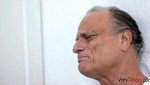 Holy! Stepmom Craves Young 18+ Dick and Locks Husband Away!