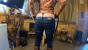 Beautiful Milf Housewife Teases with Her Hungry Tight Pussy