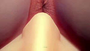 alice under the witch, face sitting with cumshot and farting?