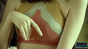 Arab Teen Beauty Katrine Pirs Strips Passionately In Softcore Playboy Video