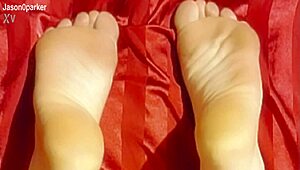 just showing off these sexy feet in a fetish way