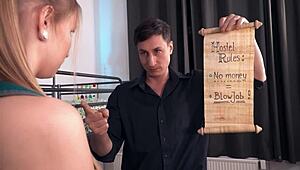 सब्रिस, ज़ेज़ी, और टिफनी सेक्सी लेस्बियन ब्रेकफास्ट ट्रियो शेयर करती हैं सेन्सुअल हंगेरियन स्टाइल में