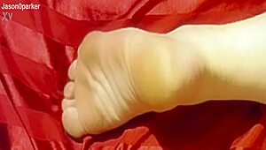 just showing off these sexy feet in a fetish way