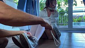 My Girlfriend Moans Loudly as Tickling Makes Her So Needy and Horny!