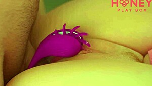 Extreme closeup pussy fucked hard with cock ring!