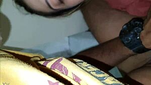 Blonde sucking cock without control in casual scene