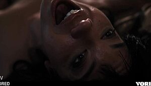 girls play with voodoo doll, one slides it deep in her pussy 😏