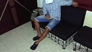 Seduction of my English teacher unfolds. I’m stuck at home and had to record this steamy latina encounter!