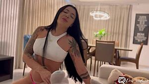 It Was Supposed To Be Movie Night, But I Ended Up Riding His Cock!