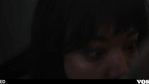 girls play with voodoo doll, one slides it deep in her pussy 😏