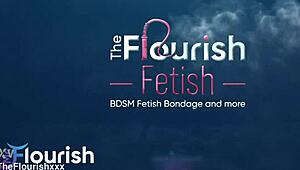 Salem Wolfe in Penthouse BDSM, getting anal from MrFlourish with big black cock. She sucks and rides hard!