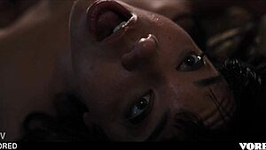 girls play with voodoo doll, one slides it deep in her pussy 😏