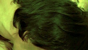 Threesome Double Penetration with a Stunning Brunette, Fingering and Ass Licking in Hot European Action