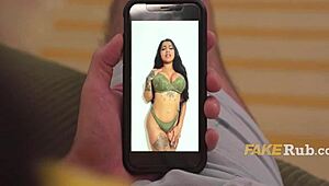 यो, चेक ब्रिटिश बस्टि देसि यास्मिनेटर ह्यूज टिट्स के साथ सक्शन और राइडिंग हार्ड करती है