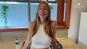 Argentinian Stepmother Receives Direct Creampie In Her Vagina!