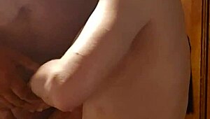 Playing With Her Tits And Hand Job