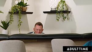 Jewelz Blu Joins Horny BF for Mutual Masturbation and Huge Cumshot