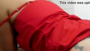 my stepson fills my ass with cum, then i lick it off his big cock