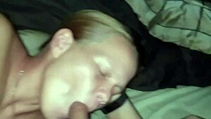 She sucks my cock with intense blowjob and enjoys the sex