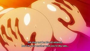 Busty succubus in glasses sucks as my step mom in this anime hentai fantasy with big tits