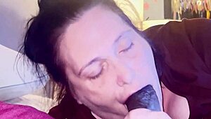 Hot Thick Midget Suck And Slurping On BBC In Bedroom