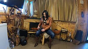 Beautiful Milf Housewife Teases with Her Hungry Tight Pussy