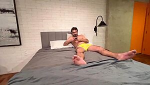 Stepmother Seduces Stepbrother in Bath