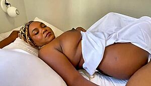 i'm sharing the bed with my hot ebony stepsister