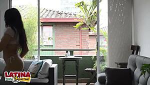 Mia Teen Struggles With Huge BWC in Latina Casting