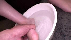 Japanese amateur couple rides hard in homemade doggystyle with intense blowjob action