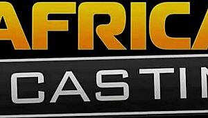 Wow, innocent ebony teen shocked by hardcore casting action! Unbelievable!