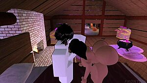 lightskin bitch gets fucked after begging for dick