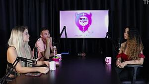 charllottye in sheer red lingerie, beautiful and sexy