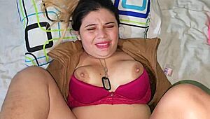 Destroying my blonde's tight ass in anal sex.