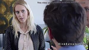 Extreme Couple Binds Housewife for Hardcore Play