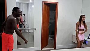 Behind the scenes young karina melo anal quickie in motel