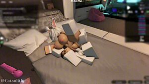 i'm getting intimate with snow bunny in sex