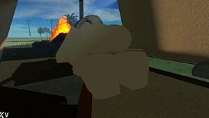 fucking a fan in roblox sex 😈