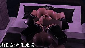 Kitty's Slutty Pussy Gets Filled By Massive BBC Monster Cock!